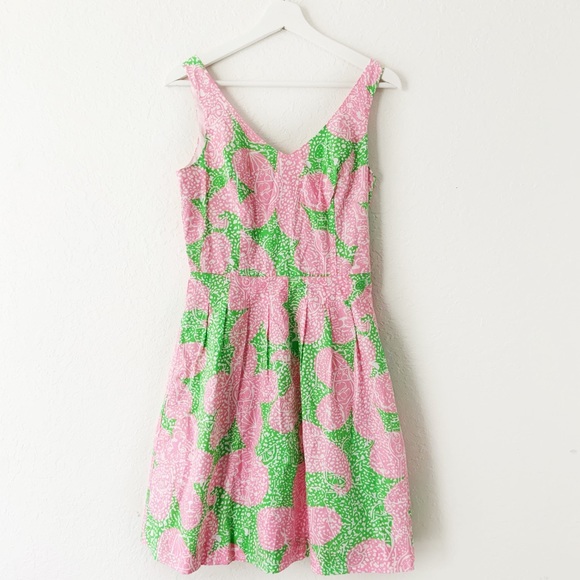 Lilly Pulitzer Lexington Limeade Cheat Ya Dress - Picture 2 of 8